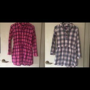 Girls Plaid Dresses Bundle